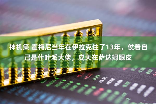 神机策 霍梅尼当年在伊拉克住了13年，仗着自己是什叶派大佬，成天在萨达姆眼皮