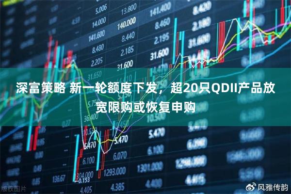 深富策略 新一轮额度下发，超20只QDII产品放宽限购或恢复申购
